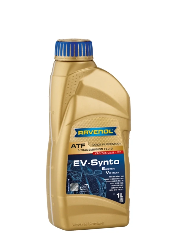 Масло для редуктора электромобиля RAVENOL EV-Synto ATF синтетика 1 л (1215100-001)