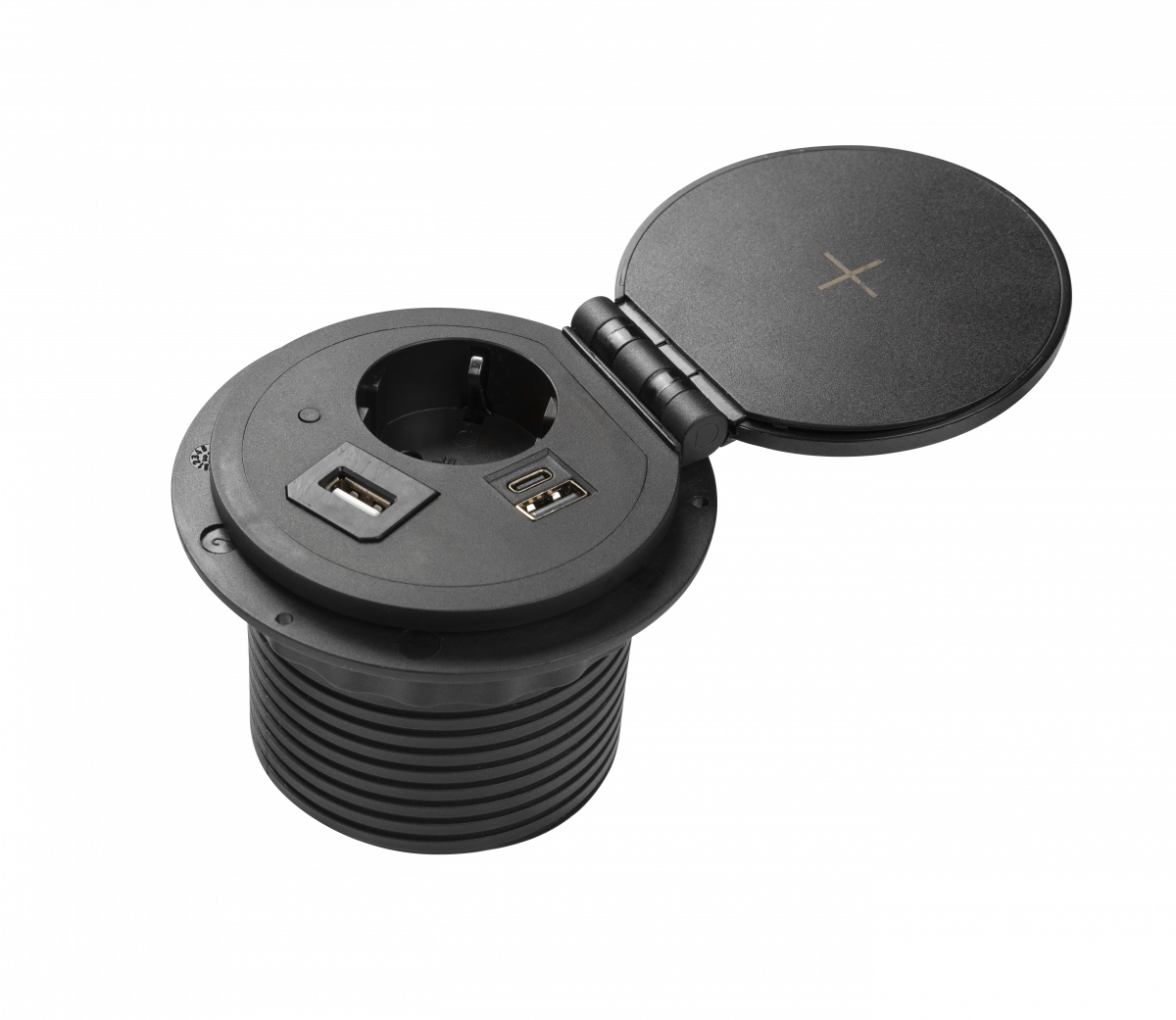 Подовжувач вбудований GTV CHARGER PLUS USB A/C HDMI RJ45 1,5 м (27849020)