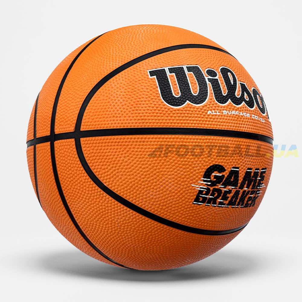 ᐉ Мяч баскетбольный Wilson GAMBREAKER BSKT OR р. 6 (11778361)