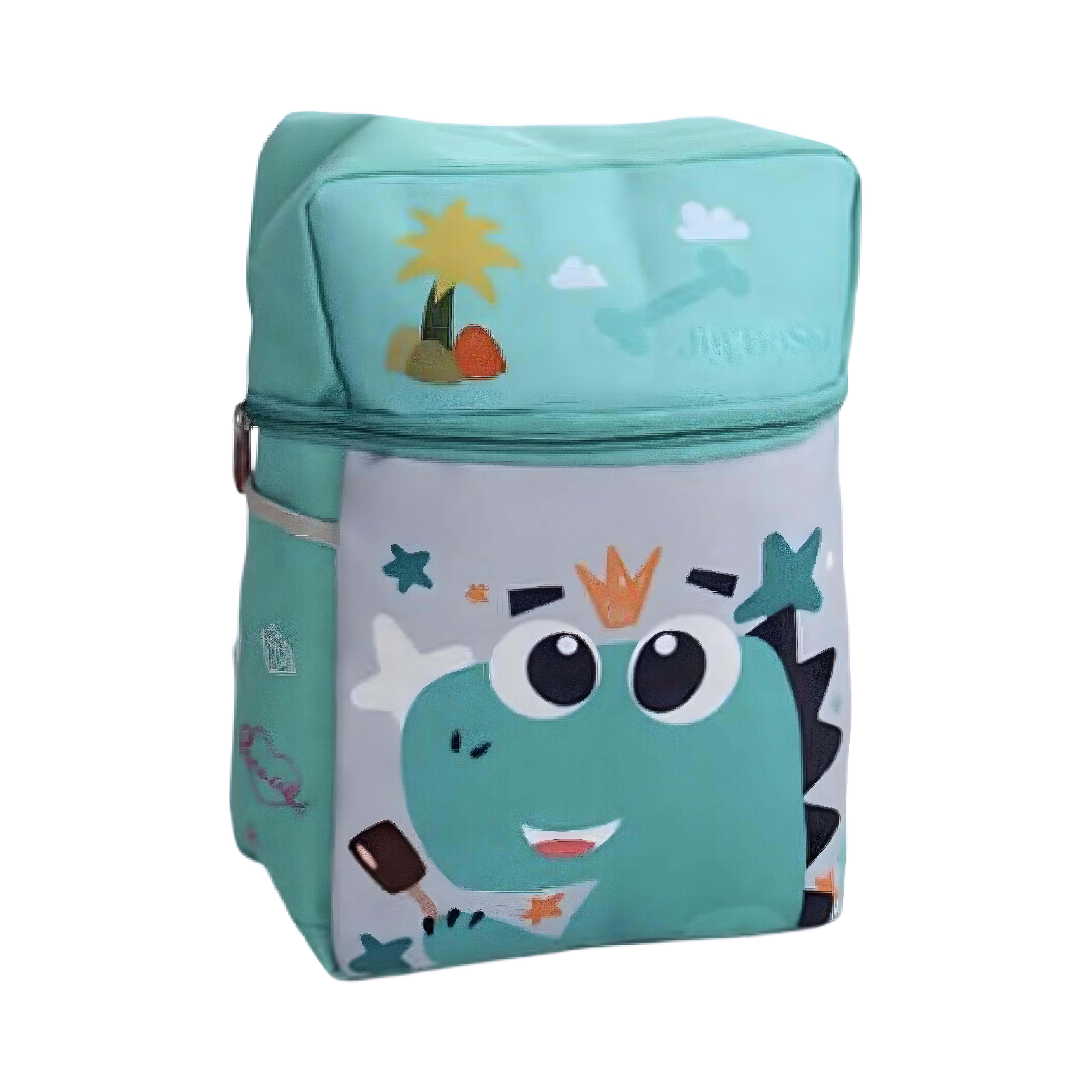 Рюкзак детский C 60565-9 с ярким 3D изображением динозавра/боковыми карманами и мягкой эргономичной спинкой (28444815)