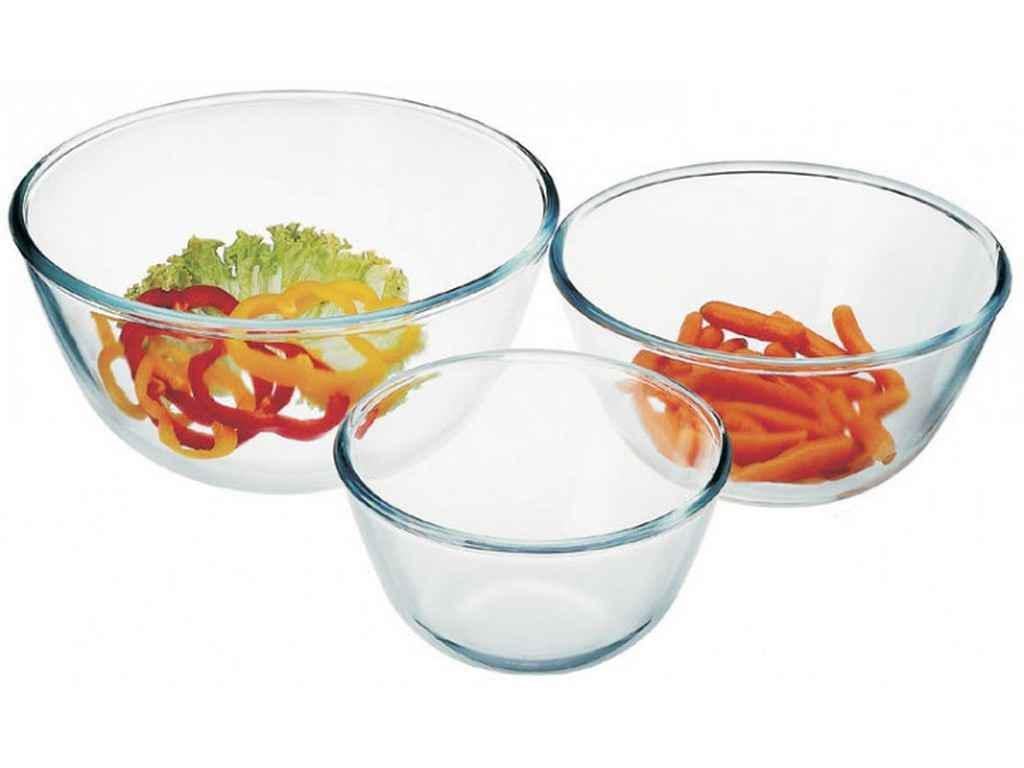 Набор салатников Simax s328 3 шт. 0,5/1,3/2,5 л (370975)