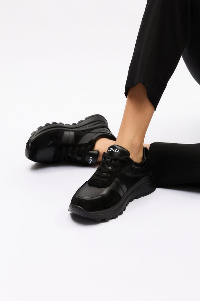 Кросівки LONZA 204449 р. 38 Чорний (22179_38)