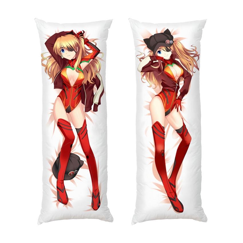 Подушка дакимакура Asuka Evangelion anime габардин 180х60 см (112582-4)