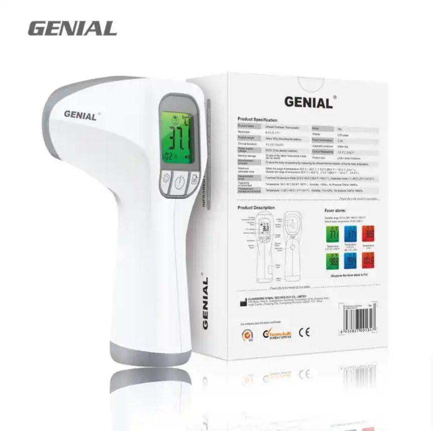 Термометр бесконтактный Genial 2в1 (142885) - фото 7 Термометр бесконтактный Genial 2в1 (142885) - фото 7