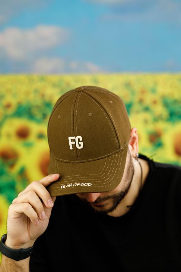 Бейсболка Braxton "FG" унисекс Коричневый (1637)