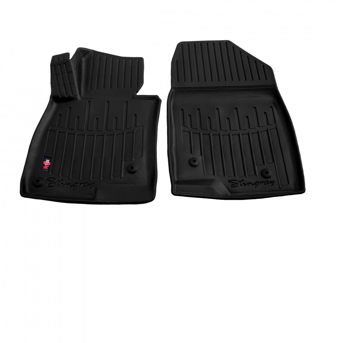 Килимки гумові Stingray для Mazda 6 GJ/GL 2012-/Mazda 3 BM 2013-2019 з бортом ТЕП 2 шт. (5011012)