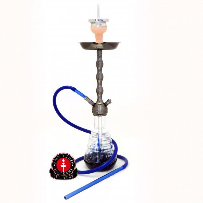 Кальян AMY Deluxe 680 Big Rips на 1 персону 72 см Голубой (641104073)