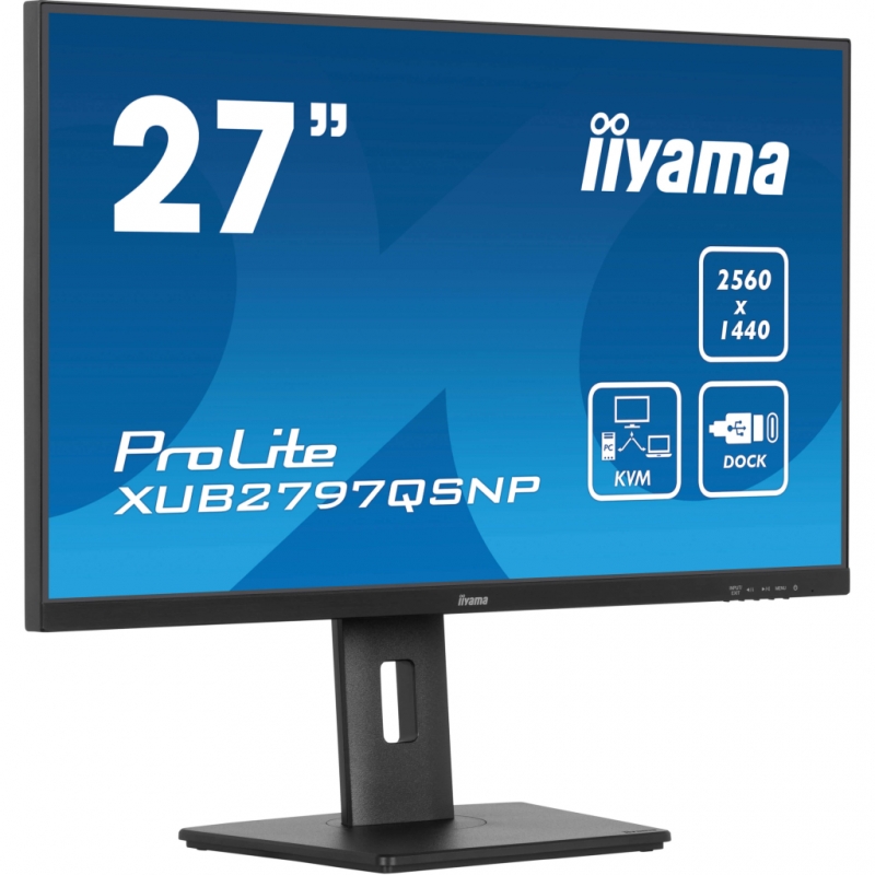 Монитор Iiyama XUB2797QSNP-B1 безрамочный IPS 2560x1440 QHD 27" (tf6414) - фото 5