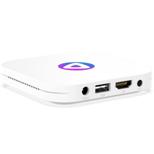 Смарт-приставка H96 MAX M1 4/32 Гб Rockchip RK3528/Android 13/WiFi 2,4 та 5 ГГц/BT 5.1/Білий (M1_4GB/32GB) - фото 4 Смарт-приставка H96 MAX M1 4/32 Гб Rockchip RK3528/Android 13/WiFi 2,4 та 5 ГГц/BT 5.1/Білий (M1_4GB/32GB) - фото 4