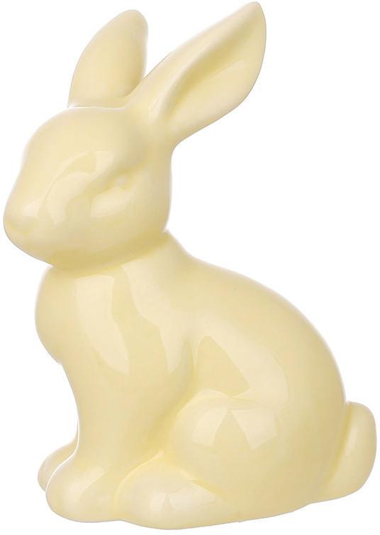 Фигурки фарфоровые Пасхальные кролики 12 шт. 9 см Желтый