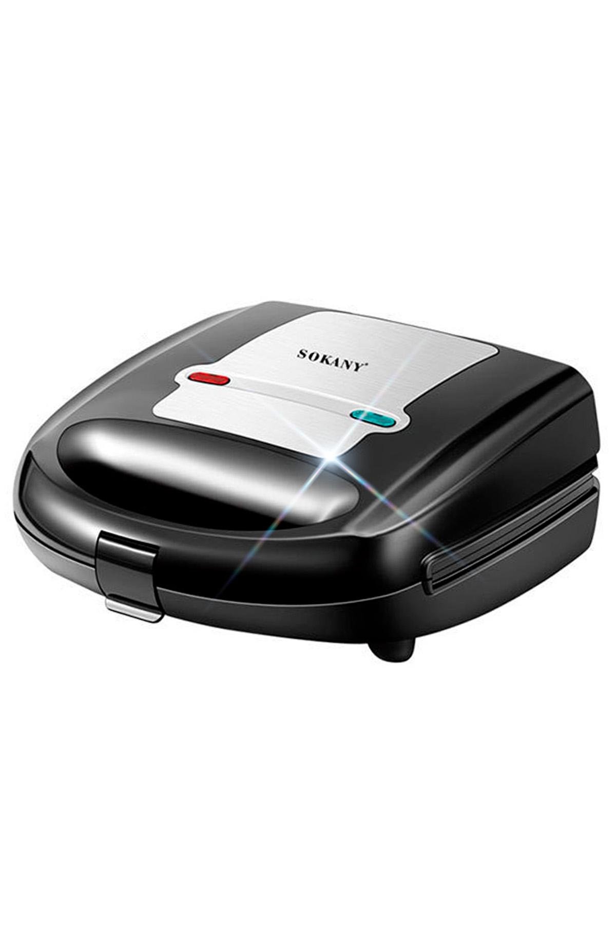 Вафельница Sokany для тонких бельгийских вафель с антипригарным покрытием 750 Вт (551745282)