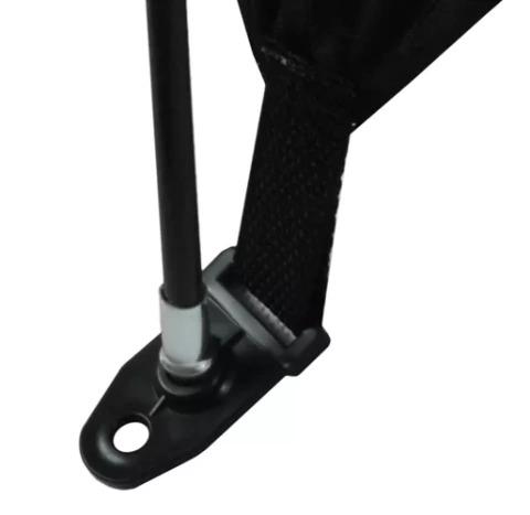 Палатка с навесом в чехле туристическая четырехместная 200х200х110 см Серо-зеленый - фото 14