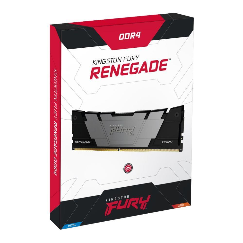 Оперативна пам'ять для ПК Kingston Fury 32 GB 2x16 GB DDR4 3600 MHz Renegade Black (KF436C16RB12K2/32) - фото 3 Оперативна пам'ять для ПК Kingston Fury 32 GB 2x16 GB DDR4 3600 MHz Renegade Black (KF436C16RB12K2/32) - фото 3