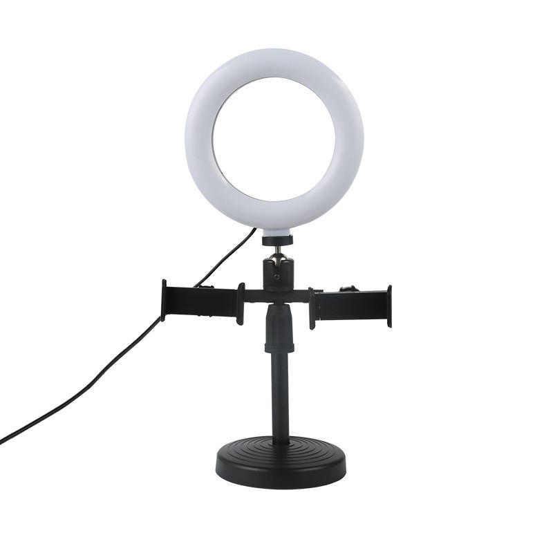 Кольцевая лампа Live Fill Light WN-20 светодиодная с держателем телефонов