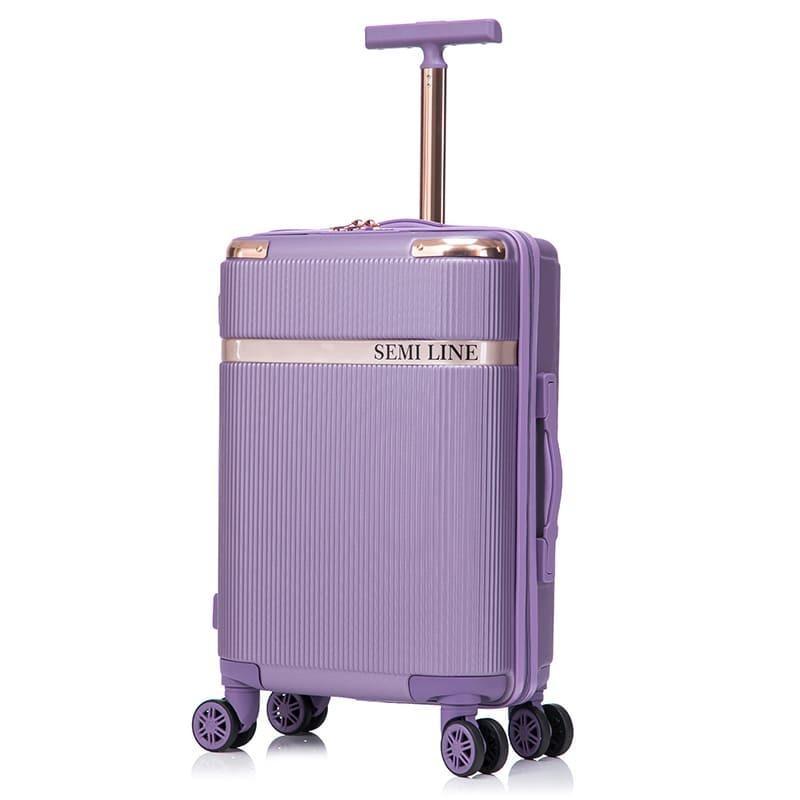 Валіза SEMI LINE 20" S 38 л Purple (DAS303376) - фото 1