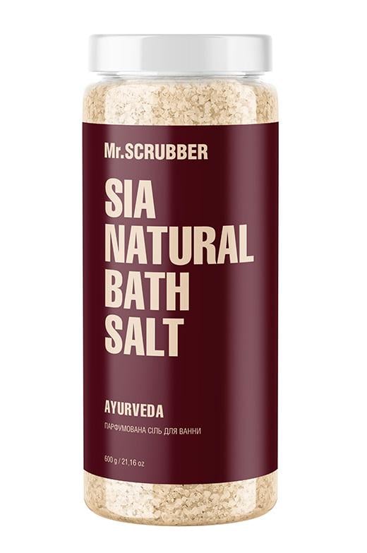 Соль для ванны парфюмированная Mr.SCRUBBER Sia Natural Bath Salt Ayurveda 600 г