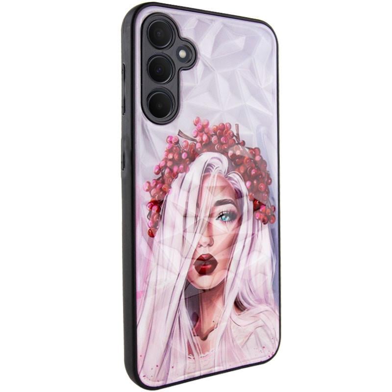 Противоударный чехол TPU+PC Prisma Ladies для Samsung Galaxy A36 5G Ukrainian Girl