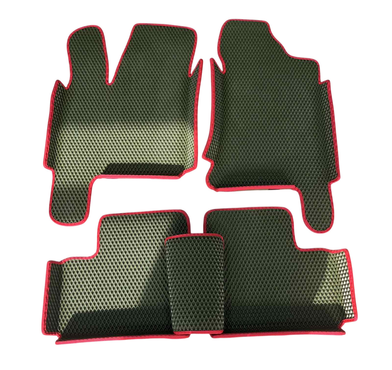 Коврики EVA с бортиками в салон для ВАЗ 2110/2112/2113 Черный (2364450945)