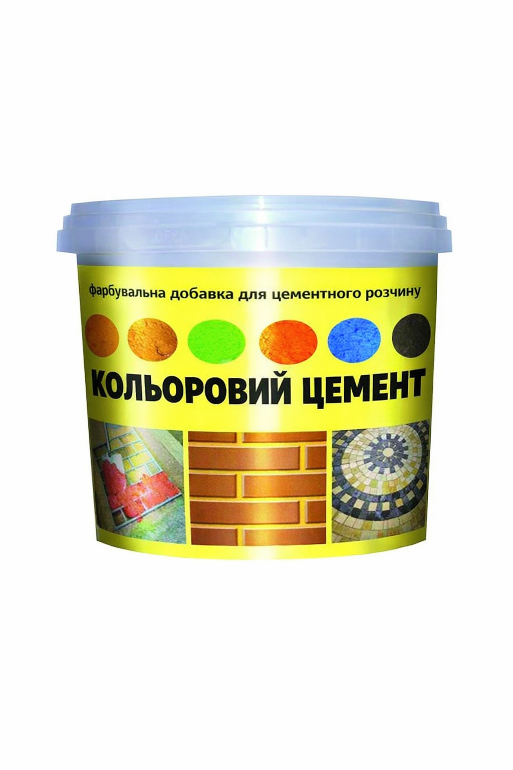 Пигмент-краситель для бетона Ispolin Color cement 500 г Черный (28716261)