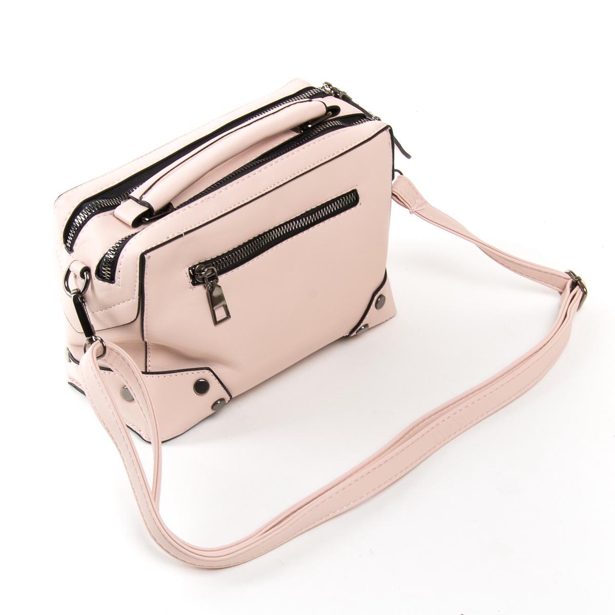 Женская модельная сумочка Fashion 9790 Пудровый - фото 2