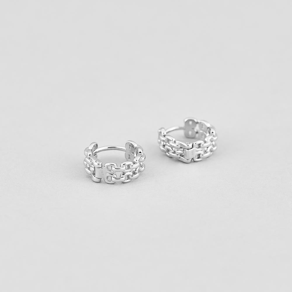 Серебряные серьги Minimal Устойчивость (7942) Серебряные серьги Minimal Устойчивость (7942)