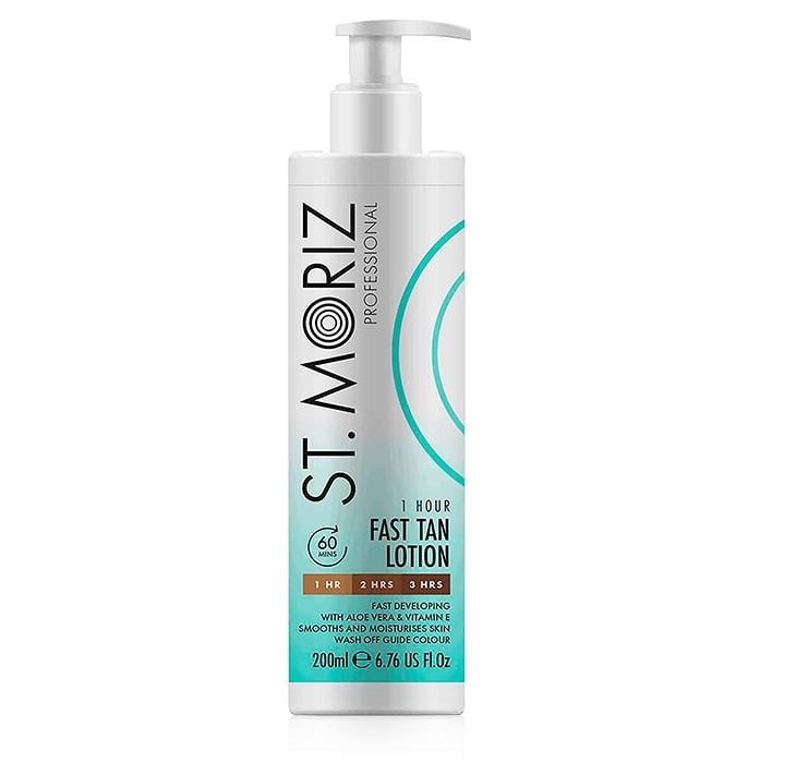 Лосьон для экспресс загара автобронзат St Moriz Professional Fast Tan Lotion 200 мл