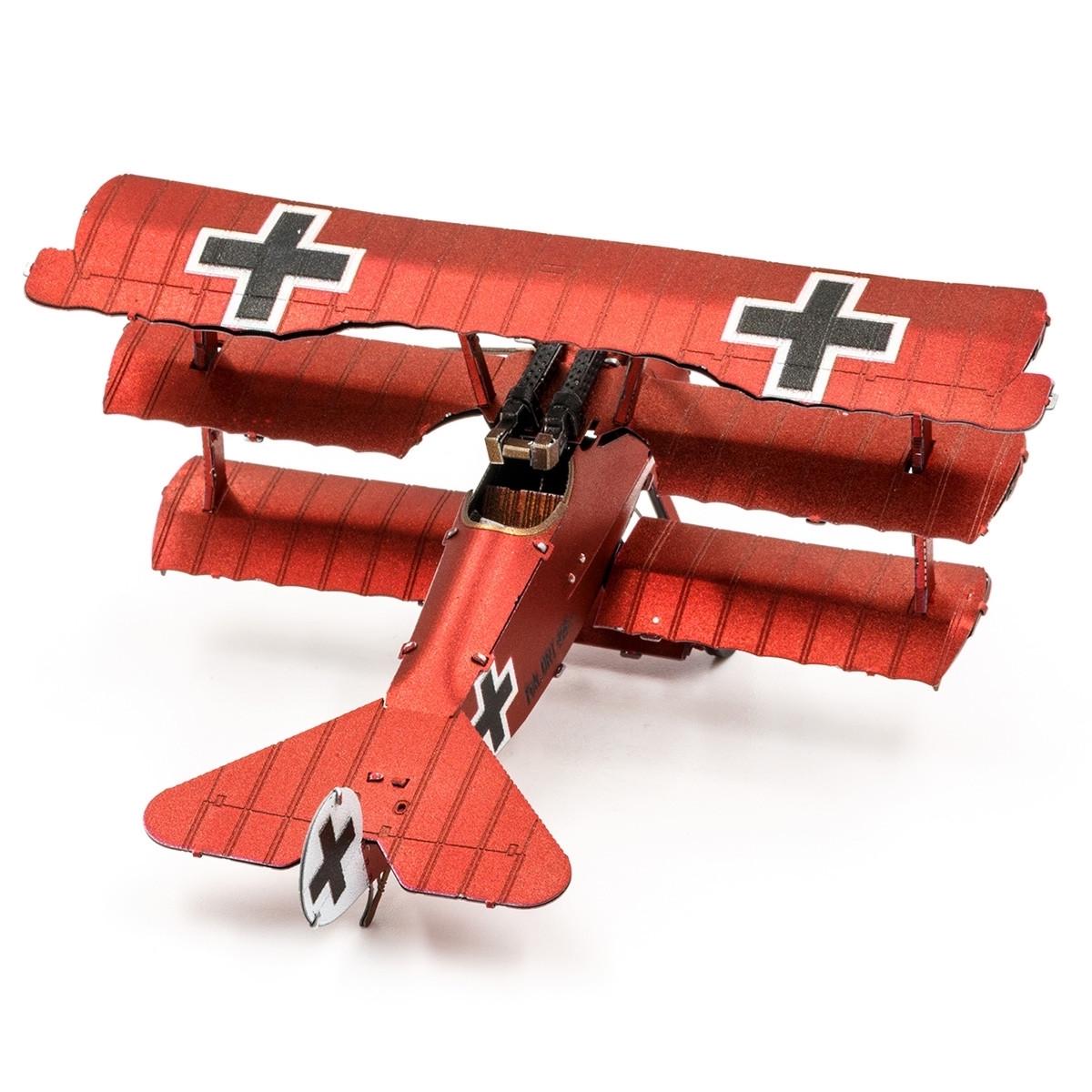 Конструктор металлический Metal Earth Fokker Dr. I Triplane MMS210 3D - фото 3