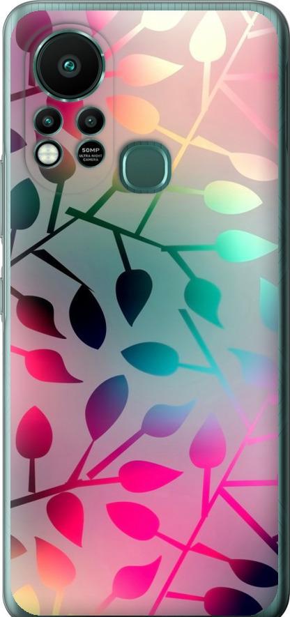 Чехол на Infinix Hot 11S Листья (2235u-2757-42517)