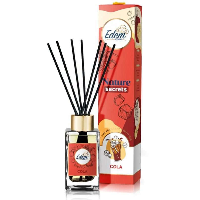 Аромадиффузор с палочками Edem Nature Secrets Cola 90 мл