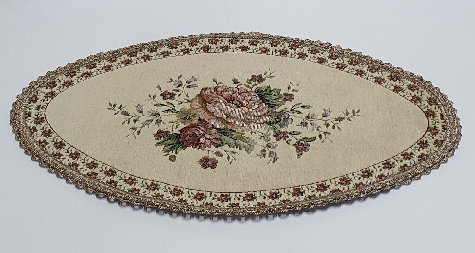 Дорожка (раннер) Sagol велюр OV 40x60 см St 128 Tas (CN5488)