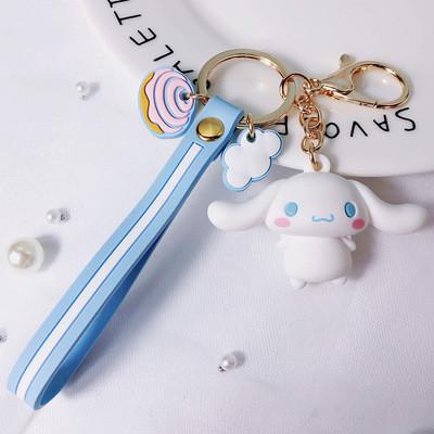 Брелок Cinnamoroll Hello KittyСинаморол Хелло Китти Белый (033)
