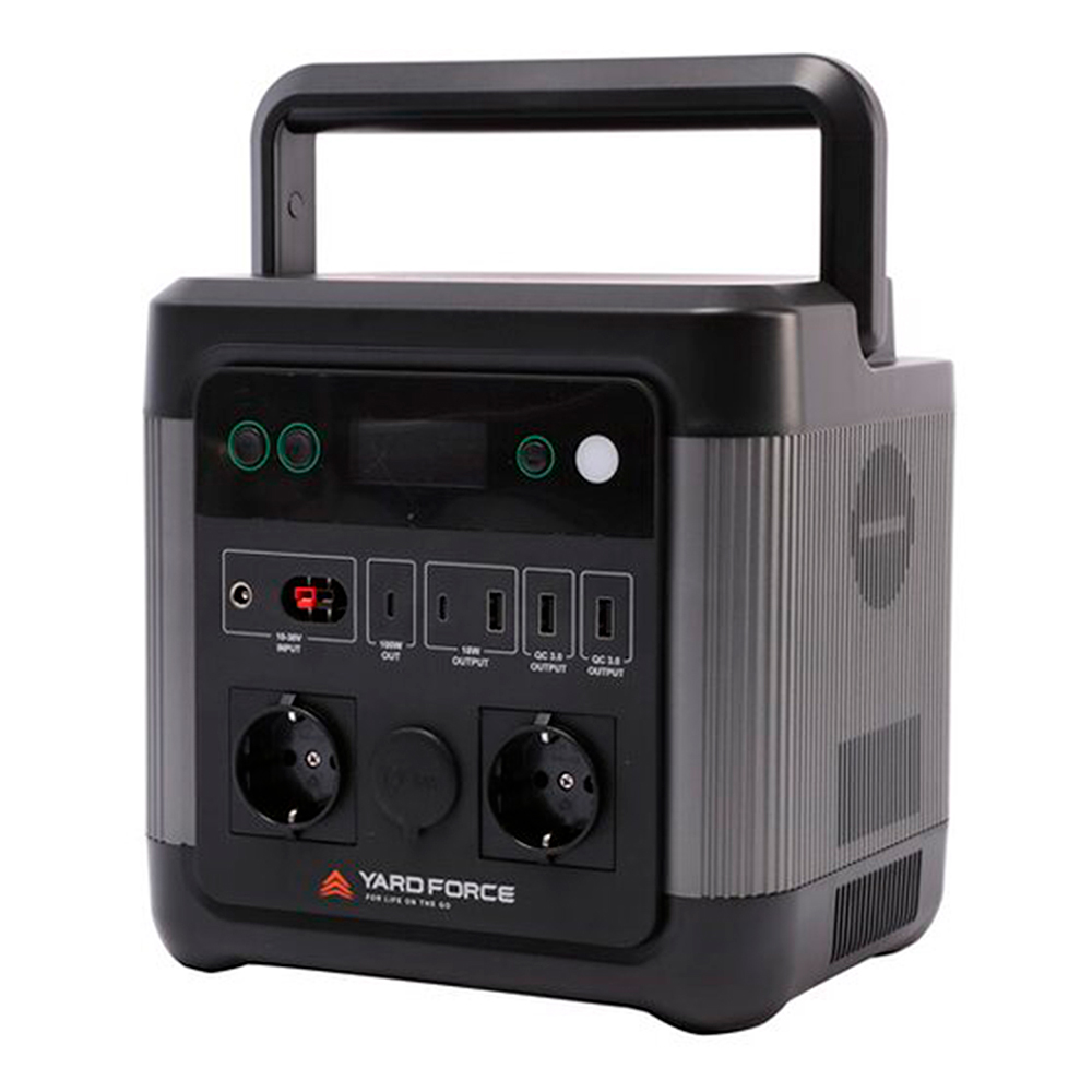 Зарядная станция портативная Yard Force LX PS1200 1200 Вт 974Wh Li-ion 248х190х245 мм (YUT_V8334) - фото 8 Зарядная станция портативная Yard Force LX PS1200 1200 Вт 974Wh Li-ion 248х190х245 мм (YUT_V8334) - фото 8