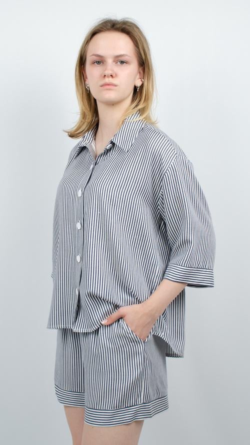 Комплект женский Ellen Blanca lpb 5872/03/01 S Серый
