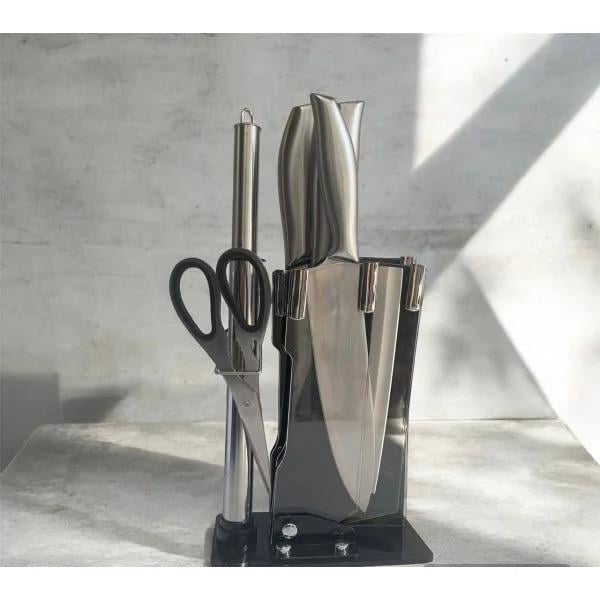 Набір ножів на підставці 6 пр. (SC33064)