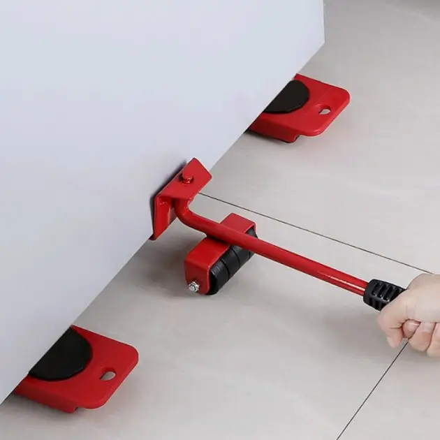 Набор Furniture Mover Rollers для перемещения мебели и тяжелых предметов - фото 3