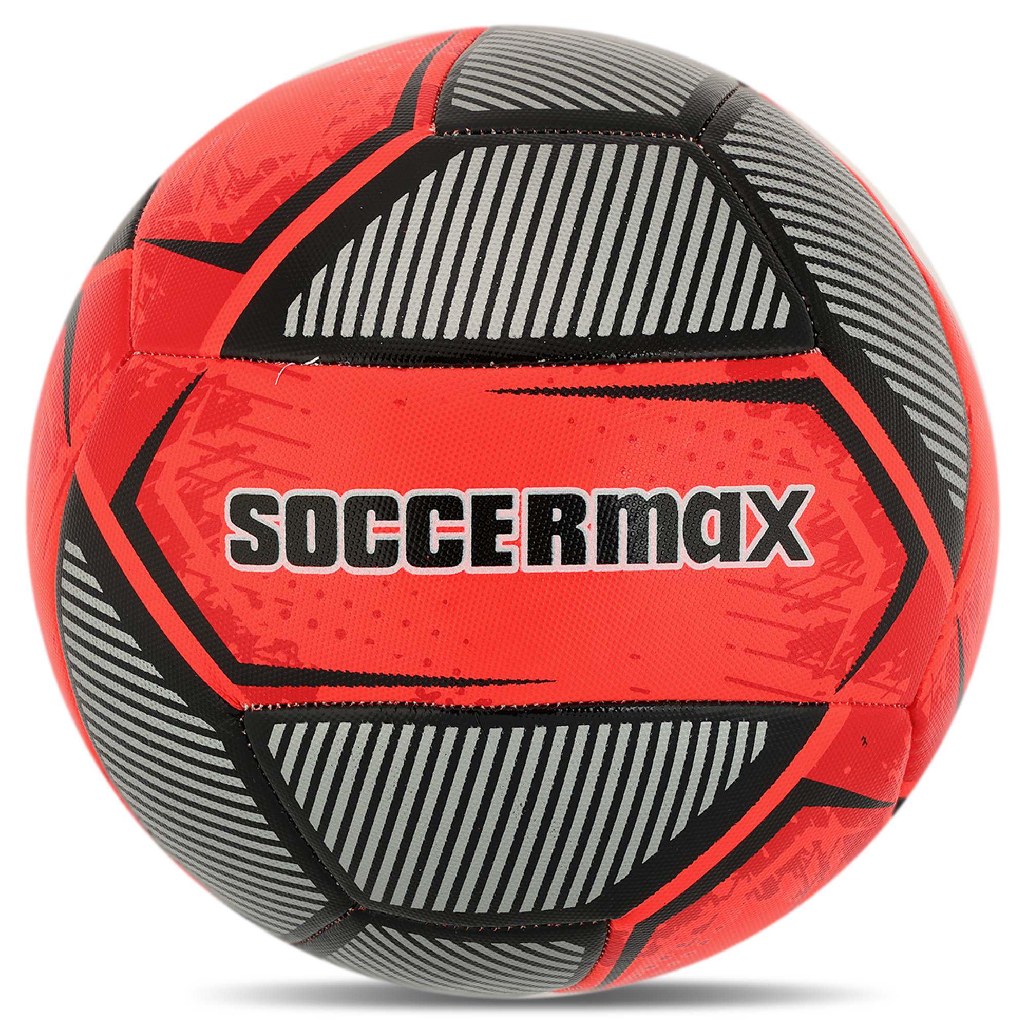 Мяч футбольный ламинированный SOCCERMAX HYBRID FB-4120 гибридная сшивка PU №5 Красный/Черный (FB-4120_Красный-черный) Мяч футбольный ламинированный SOCCERMAX HYBRID FB-4120 гибридная сшивка PU №5 Красный/Черный (FB-4120_Красный-черный)