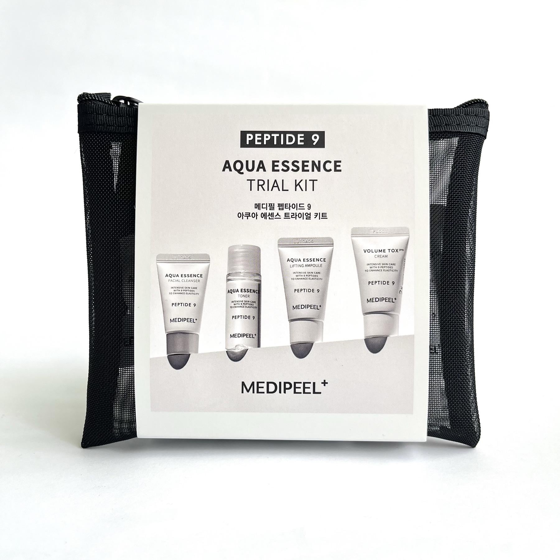 Набір мініатюр для обличчя з комплексом пептидів Medi-Peel Peptide 9 Aqua Essence Trial Kit