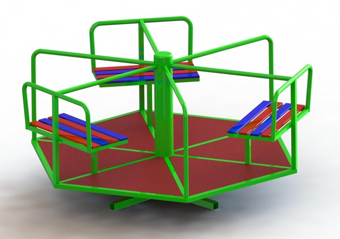 Карусель дитяча 6-місна (601/кр)
