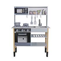 Кухня дерев'яна дитяча AVKO Меріда звукові та світлові ефекти та аксесуари - фото 3 Кухня дерев'яна дитяча AVKO Меріда звукові та світлові ефекти та аксесуари - фото 3