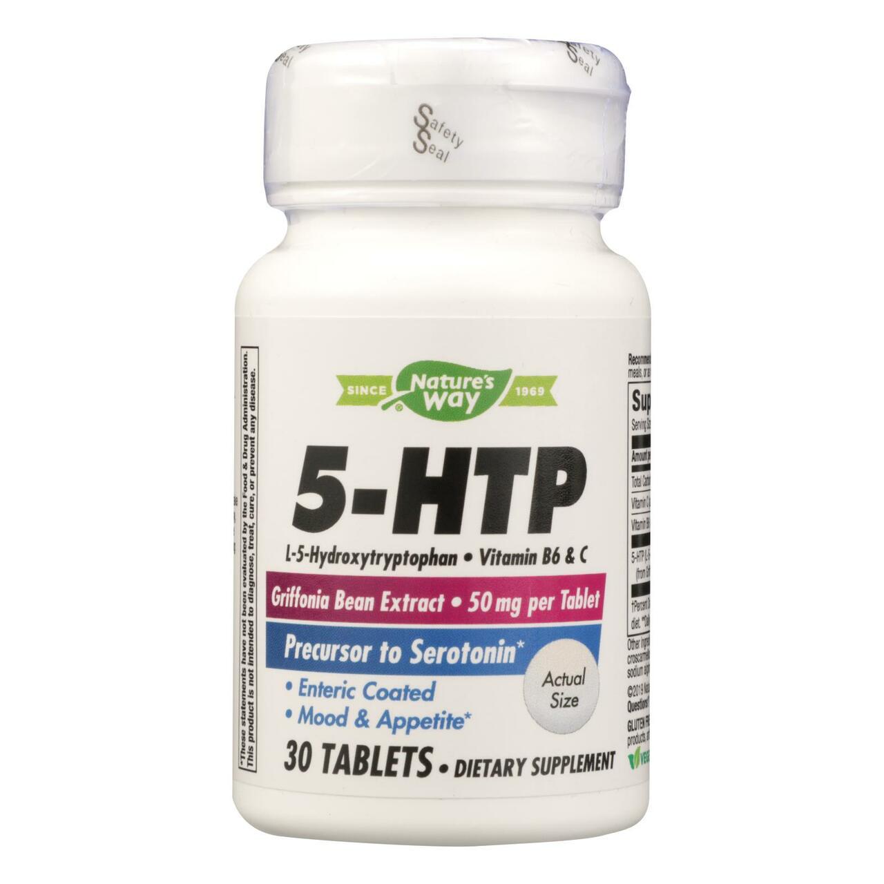 Добавка натуральная 5-HTP 50 мг 30 таблеток
