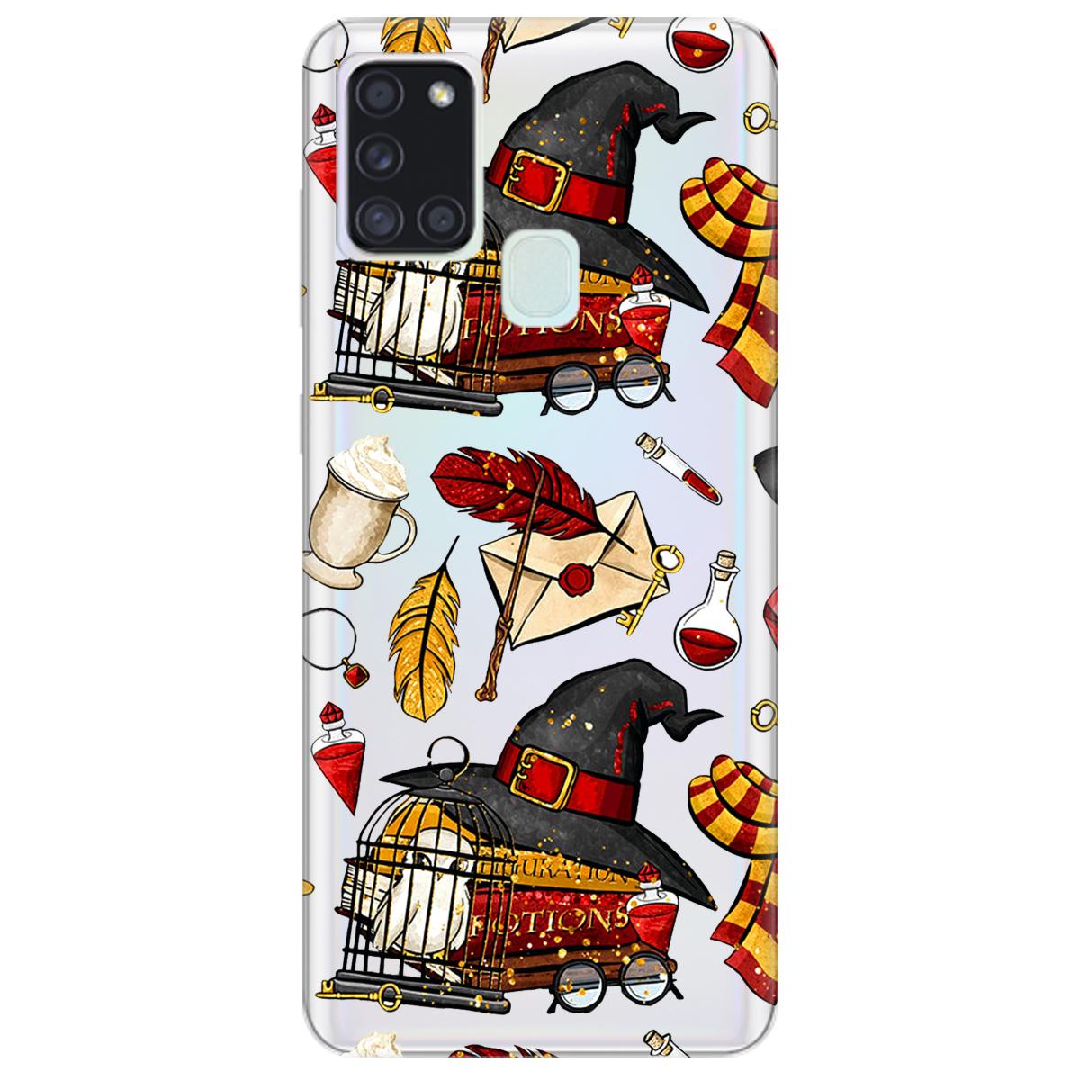 Силиконовый чехол Zorrov для Samsung Galaxy A21s - Hogwarts (14100040245108812)