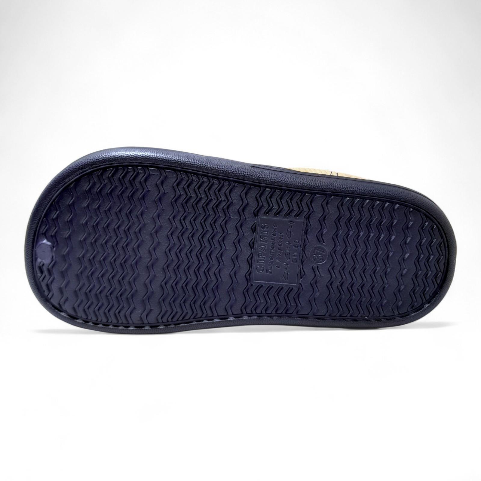 Сабо женские утепленные GIPANIS с высокой пяткой р. 37 23,5 см Синий (2787465808) - фото 5 Сабо женские утепленные GIPANIS с высокой пяткой р. 37 23,5 см Синий (2787465808) - фото 5