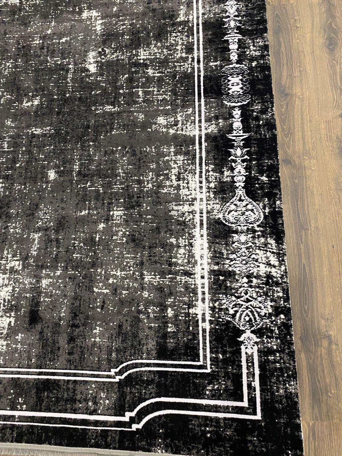 Ковер Monet Mt37B 1,2 х 1,8 м Black/White (5123-11) - фото 11