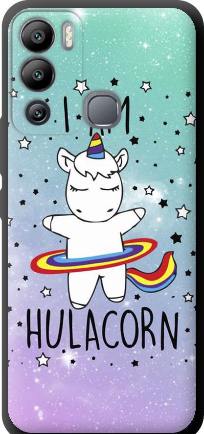 Чехол на Infinix Hot 12i I'm hulacorn (3976b-2863-42517)