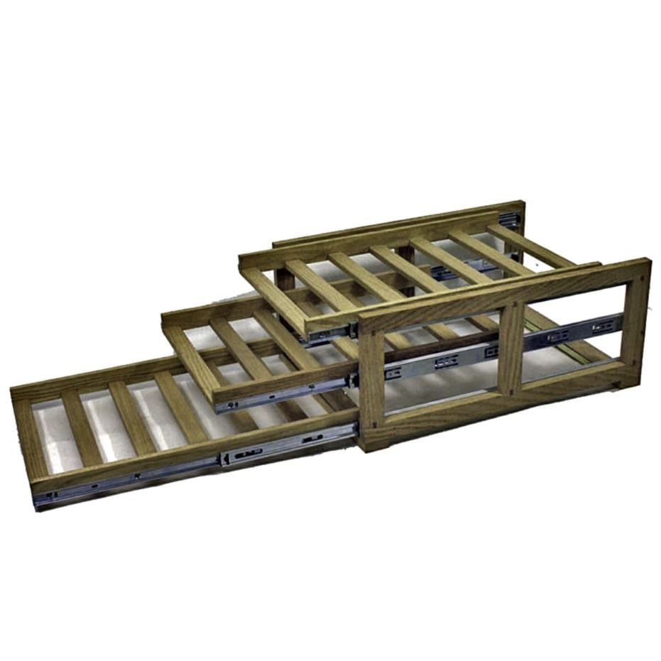 Полка для вина настольная Нарахани 3 Мускат (Впс-320307)