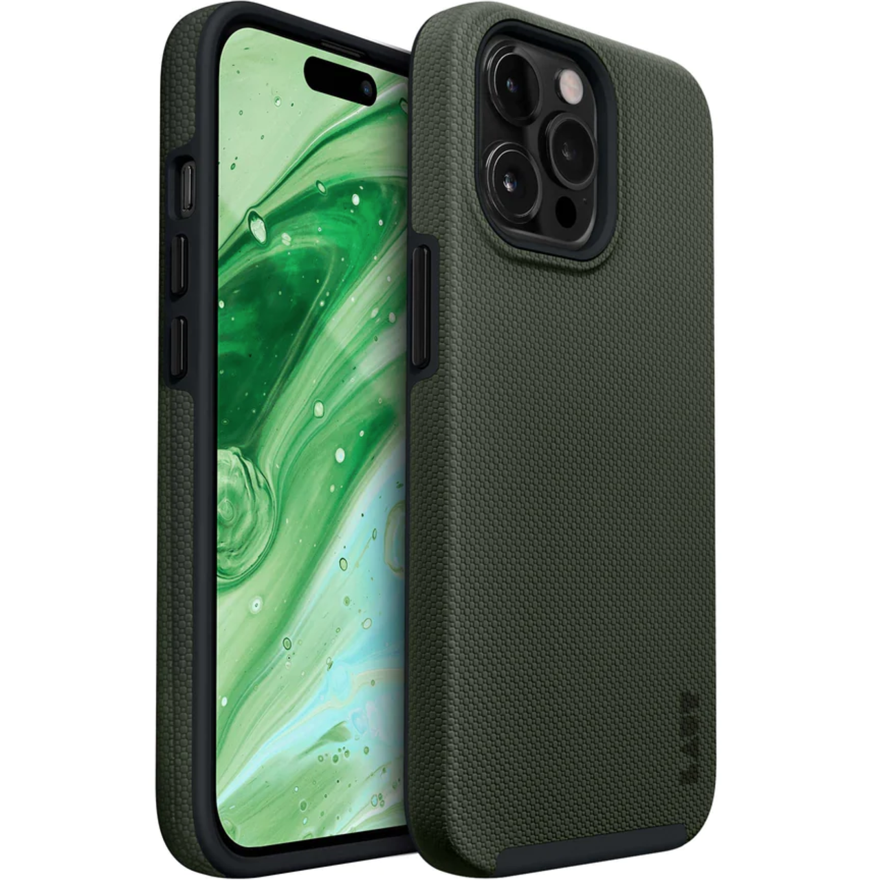 Чохол накладка LAUT SHIELD IMPKT Cell Technology Case for iPhone 14 Pro Olive (L_IP22B_SH_GN)