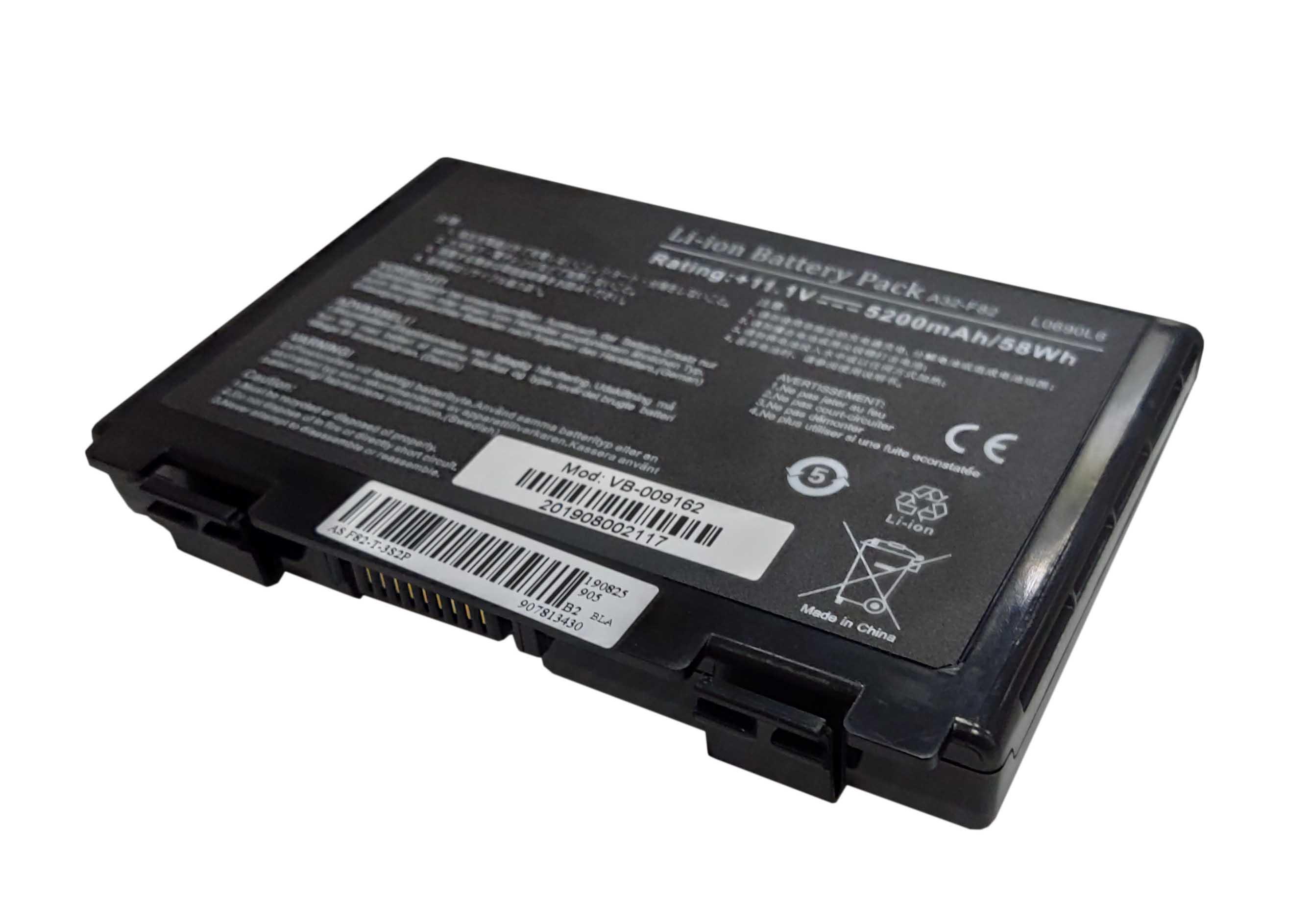 Акумулятор для ноутбука Asus A32-F82 F52 11.1V 5200 mAh (009162) - фото 2