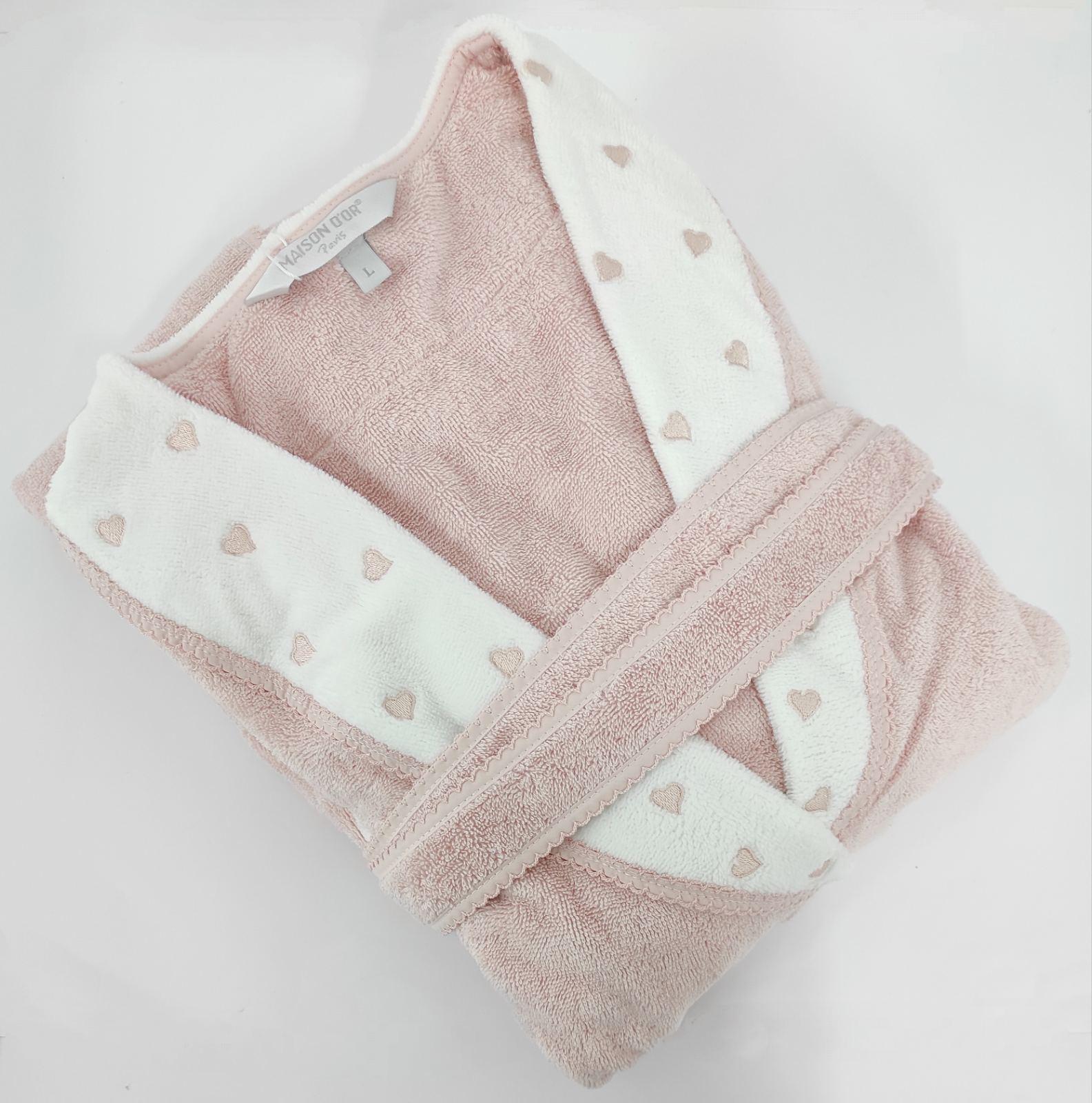 Халат женский Maison D'or Lavoine Hearts L Rose