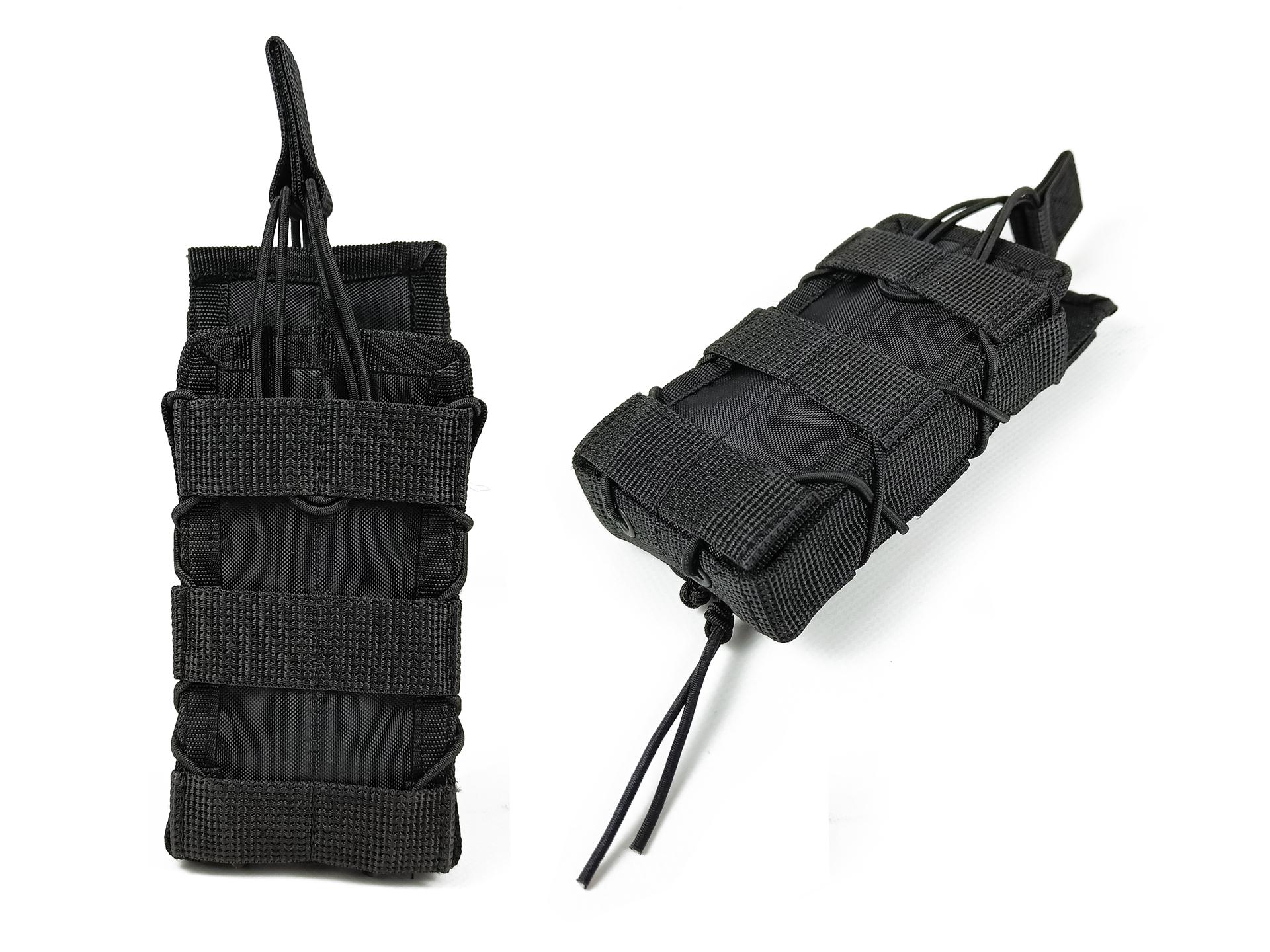 Подсумок под магазина АК/РПК MOLLE одинарный открытый Черный (РПС EFPABK28) - фото 7 Подсумок под магазина АК/РПК MOLLE одинарный открытый Черный (РПС EFPABK28) - фото 7