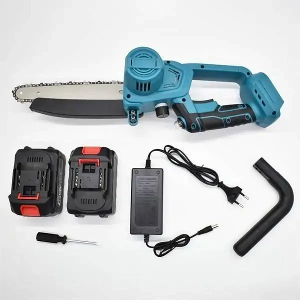 Электропила цепная мини аккумуляторная Electric chain saw 8" с 2 аккумуляторами 48V (2665899932)
